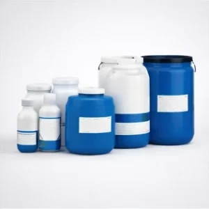 bidons de produits chimiques pour le traitement d'eau